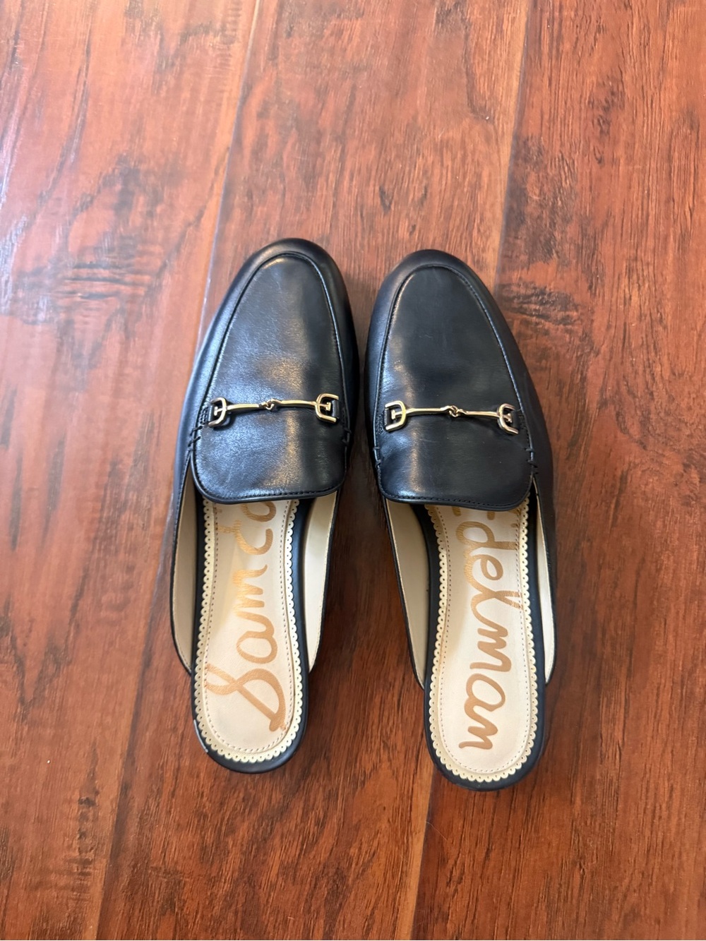 Sam Edelman black slides size 9 - Picture 2 of 3